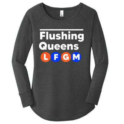 LFGM Sign Shirt Women's Perfect Tri Tunic Long Sleeve Shirt