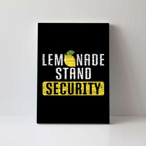 Lemonade Stand Security Canvas