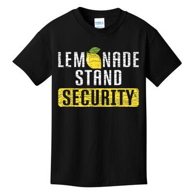 Lemonade Stand Security Kids T-Shirt