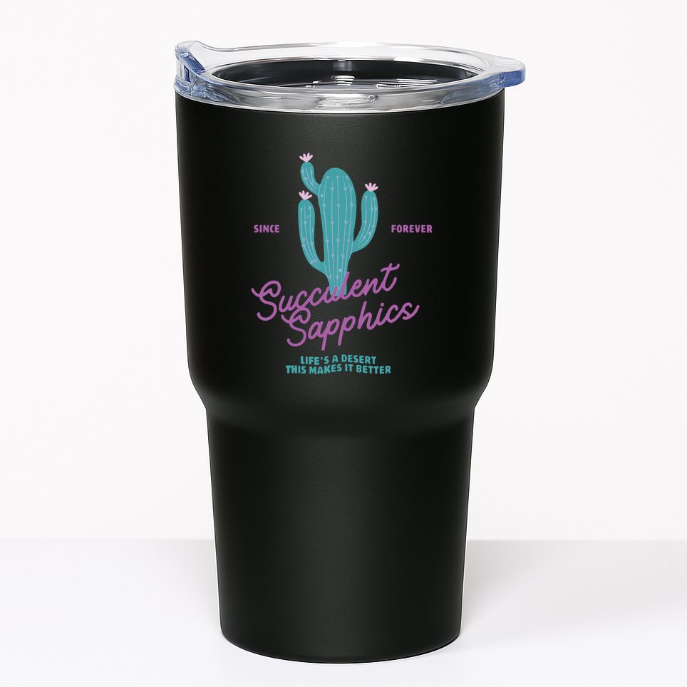 Lesbian Succulent Sapphics Plant Lesbian Tumbler