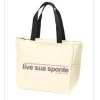 Live Sua Sponte By Lawphrases Zip Tote Bag