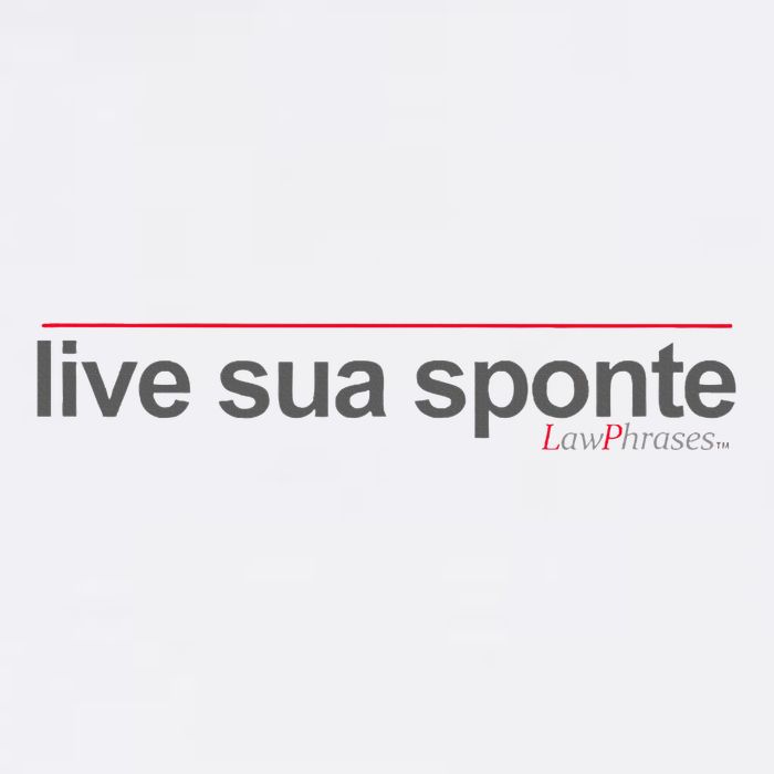 Live Sua Sponte By Lawphrases Cooling Performance Crew T-Shirt