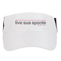 Live Sua Sponte By Lawphrases Adult Drive Performance Visor
