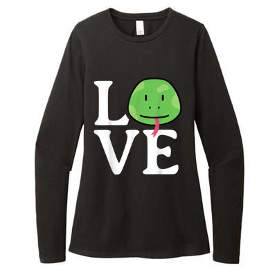 LOVE Snakes | Snake Lover | Cool Snake Womens CVC Long Sleeve Shirt