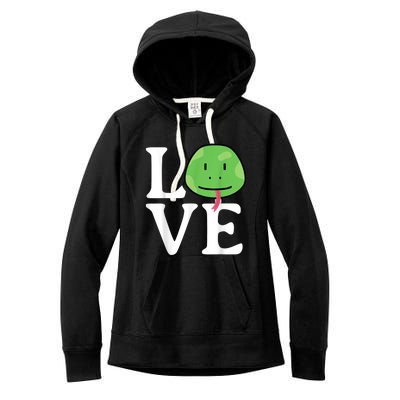 LOVE Snakes | Snake Lover | Cool Snake Women's Fleece Hoodie