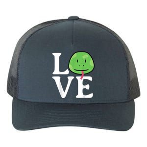 LOVE Snakes | Snake Lover | Cool Snake Yupoong Adult 5-Panel Trucker Hat