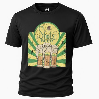 Laverne & Shirley Shotz Beer Funny Classic TV Performance Shirt