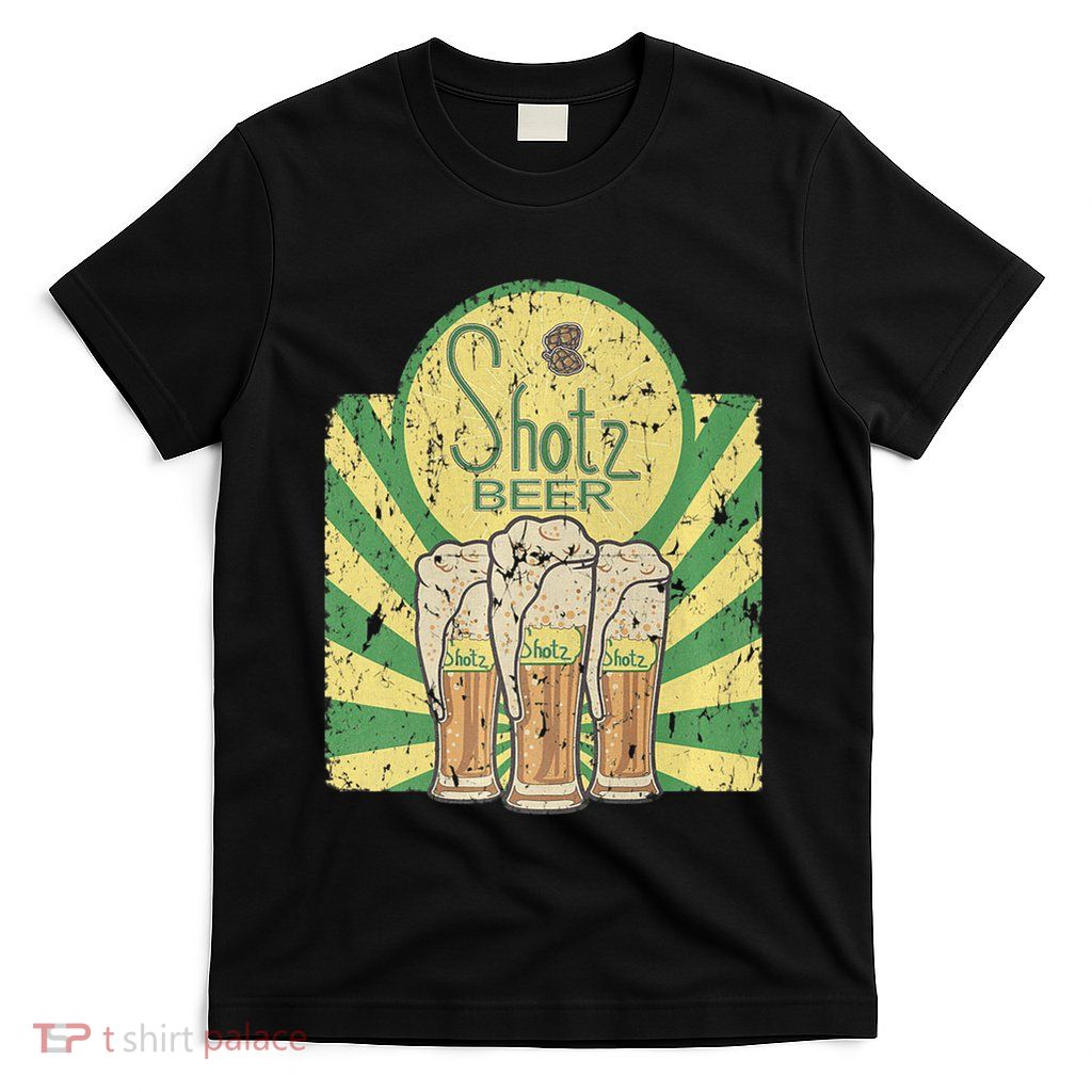 Laverne & Shirley Shotz Beer Funny Classic TV T-Shirt