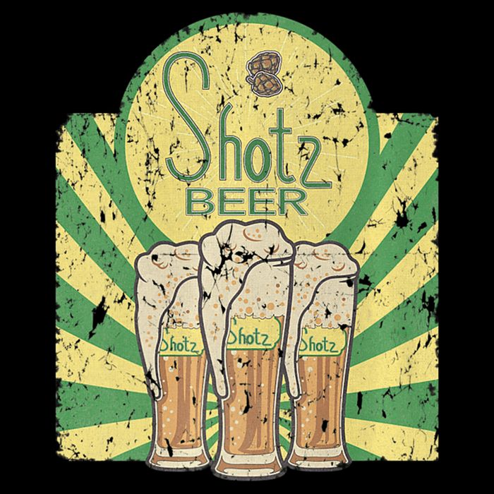 Laverne & Shirley Shotz Beer Funny Classic TV City Backpack