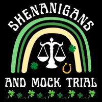 Law School St Patrick's Day Shenanigans And Mock Trial Gift Sustainable Bucket Hat