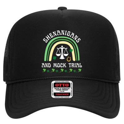 Law School St Patrick's Day Shenanigans And Mock Trial Gift Trucker Hat