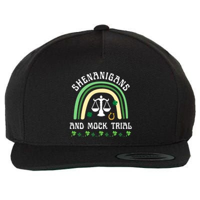 Law School St Patrick's Day Shenanigans And Mock Trial Gift Wool Snapback Cap