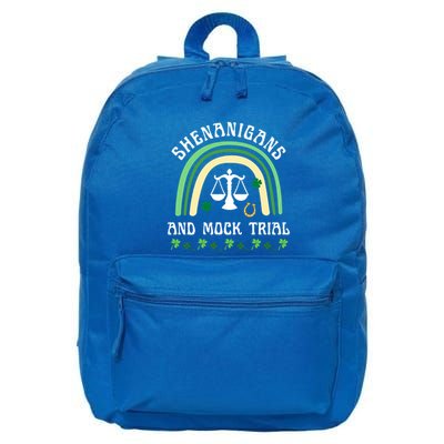 Law School St Patrick's Day Shenanigans And Mock Trial Gift 16 in Basic Backpack