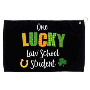 Law School Student St Patrick's Day Irish Shamrock Lawyer Meaningful Gift Grommeted Golf Towel