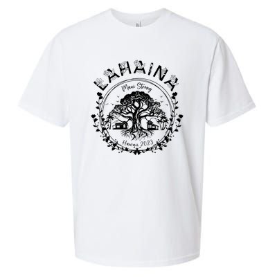 Lahaina Strong Support Lahaina Sueded Cloud Jersey T-Shirt