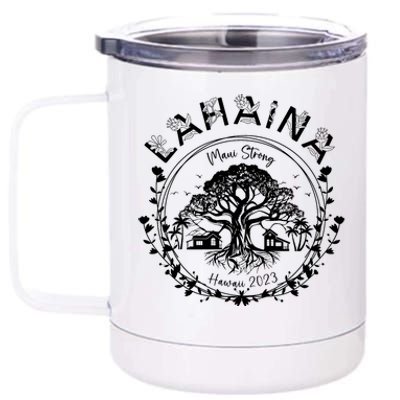 Lahaina Strong Support Lahaina 12 oz Stainless Steel Tumbler Cup