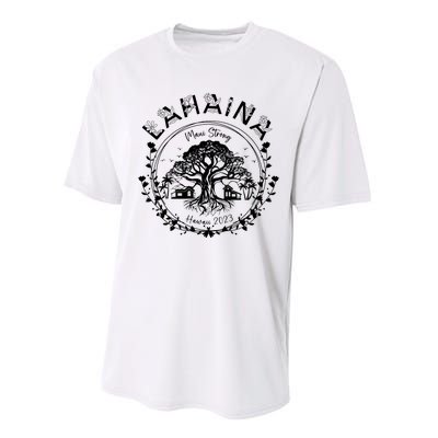 Lahaina Strong Support Lahaina Performance Sprint T-Shirt