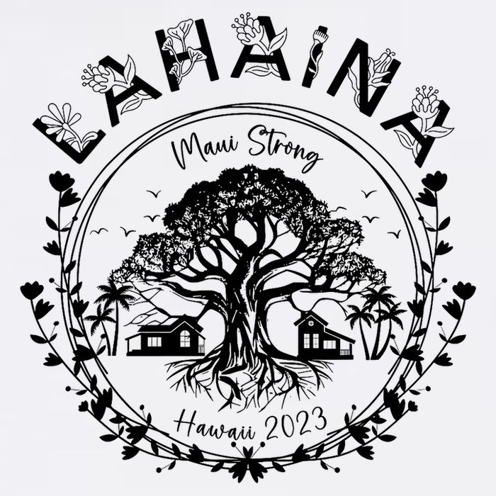 Lahaina Strong Support Lahaina Short Acrylic Beanie