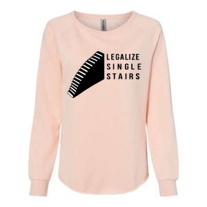 Legalize Single Stairs Womens California Wash Sweatshirt