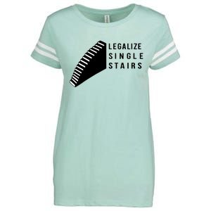 Legalize Single Stairs Enza Ladies Jersey Football T-Shirt