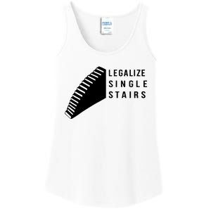 Legalize Single Stairs Ladies Essential Tank