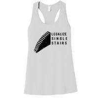 Legalize Single Stairs Women's Racerback Tank