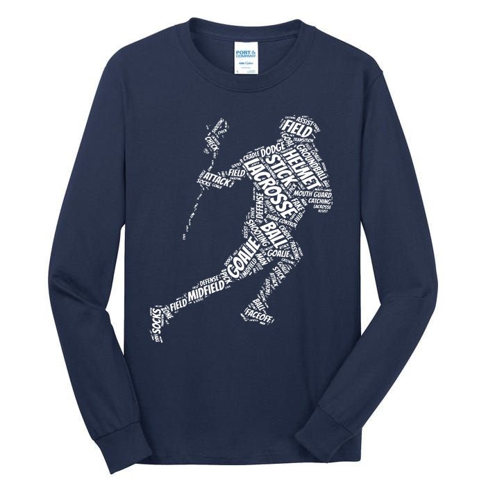 Lacrosse Sticks Sports & Fitness Cool Tall Long Sleeve T-Shirt