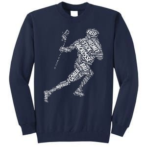 Lacrosse Sticks Sports & Fitness Cool Tall Sweatshirt