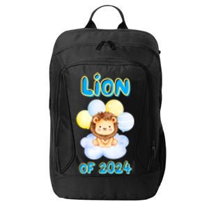 Lion Senior Student Class Of 2024 Happy Last Day Of School Gift City Backpack