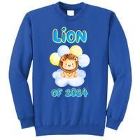 Lion Senior Student Class Of 2024 Happy Last Day Of School Gift Sweatshirt