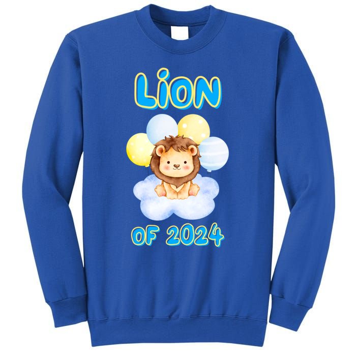 Lion Senior Student Class Of 2024 Happy Last Day Of School Gift Sweatshirt