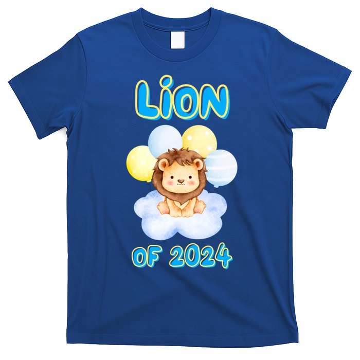 Lion Senior Student Class Of 2024 Happy Last Day Of School Gift T-Shirt