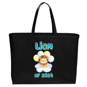 Lion Senior Student Class Of 2024 Happy Last Day Of School Gift Cotton Canvas Jumbo Tote