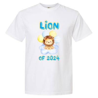 Lion Senior Student Class Of 2024 Happy Last Day Of School Gift Garment-Dyed Heavyweight T-Shirt