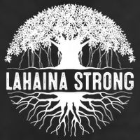 Lahaina Strong  Support Lahaina Large Microfiber Waffle Golf Towel