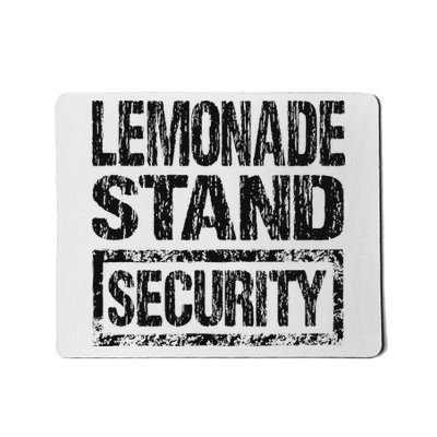 Lemonade Stand Security Costume Lemonade Stand Business Mousepad
