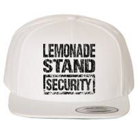 Lemonade Stand Security Costume Lemonade Stand Business Wool Snapback Cap