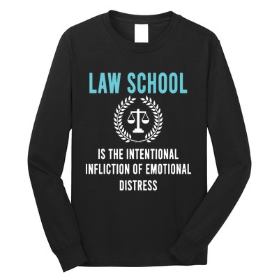 Law School Student Aspiring Future Attorney Lawyer Long Sleeve Shirt