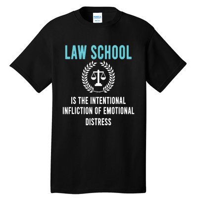 Law School Student Aspiring Future Attorney Lawyer Tall T-Shirt