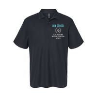 Law School Student Aspiring Future Attorney Lawyer Softstyle Adult Sport Polo