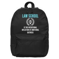 Law School Student Aspiring Future Attorney Lawyer 16 in Basic Backpack