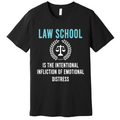 Law School Student Aspiring Future Attorney Lawyer Premium T-Shirt