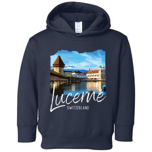 Lucerne Switzerland Souvenir Lucerne Toddler Hoodie