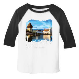 Lucerne Switzerland Souvenir Lucerne Toddler Fine Jersey T-Shirt