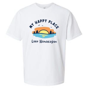 Lake Sun Summer Ocean Beach Sueded Cloud Jersey T-Shirt