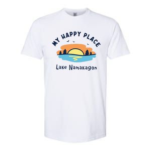 Lake Sun Summer Ocean Beach Softstyle CVC T-Shirt