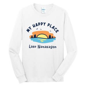 Lake Sun Summer Ocean Beach Tall Long Sleeve T-Shirt