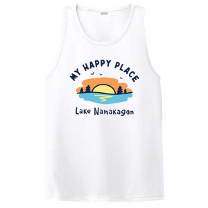 Lake Sun Summer Ocean Beach PosiCharge Competitor Tank