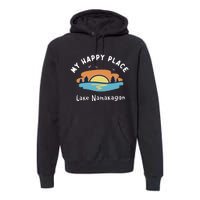 Lake Sun Summer Ocean Beach Premium Hoodie