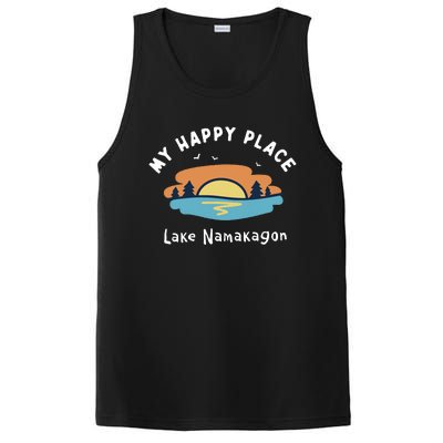 Lake Sun Summer Ocean Beach PosiCharge Competitor Tank